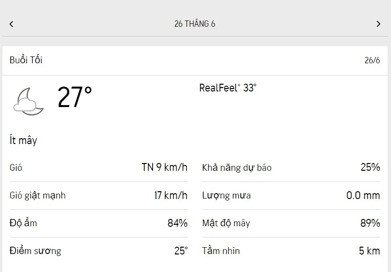 Dự báo thời tiết TPHCM hôm nay 26/6 và ngày mai 27/6/2023: trời nóng ẩm, mưa dông rải rác 3