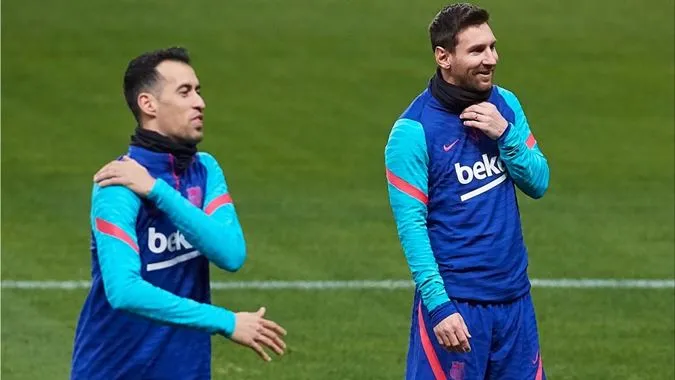 Busquets tái ngộ Messi trên đất Mỹ - Ảnh: Internet