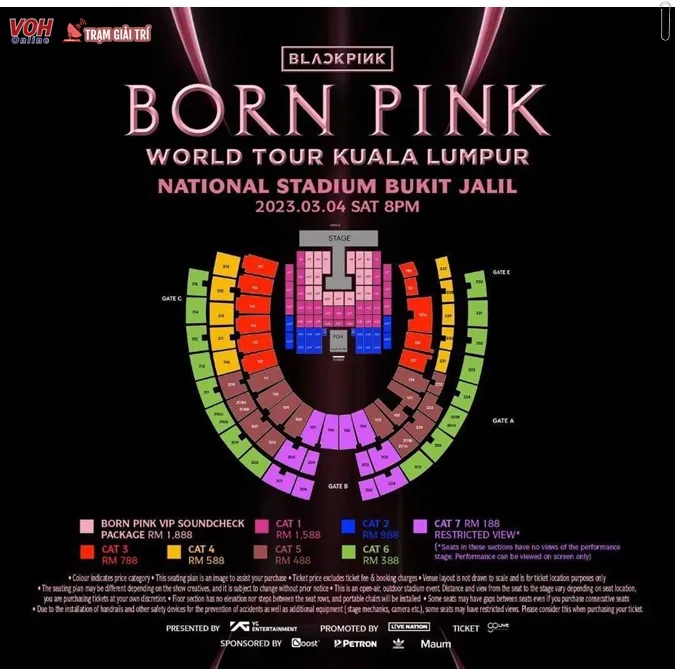 Giá vé concert BLACKPINK ở Việt Nam bao nhiêu? Làm sao để mua và loạt kinh nghiệm 