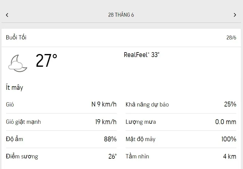 Dự báo thời tiết TPHCM hôm nay 27/6 và ngày mai 28/6/2023: nắng dịu, buổi chiều có mưa dông 6