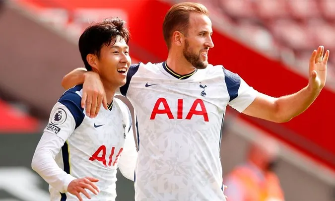 Bộ đôi Harry Kane và Son Heung-min tiếp tục có tên trong danh sách - Ảnh: Internet