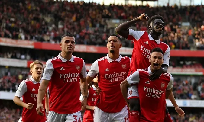 Arsenal đã có mùa giải 2022-23 thành công. Ảnh: Internet