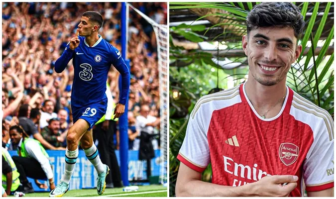 Havertz là cái tên mới nhất khoác áo cả Chelsea và Arsenal