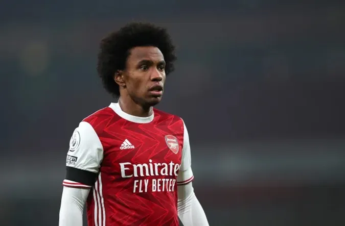 Hành trình của Willian tại Arsenal không được suôn sẻ