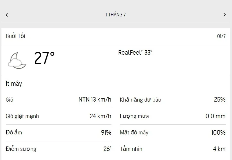 Dự báo thời tiết TPHCM hôm nay 30/6 và ngày mai 1/7/2023: nhiệt độ cao nhất 34 độ C 6