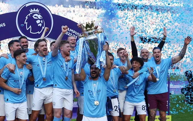 Man City sẽ vượt qua kỷ lục doanh thu của MU. Ảnh: Internet