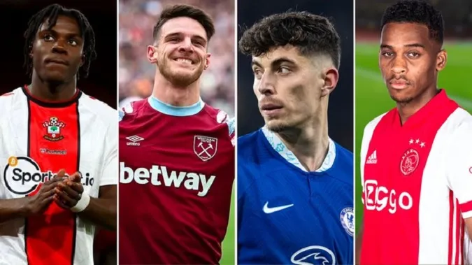 Các mục tiêu của Arsenal mùa hè này. Họ đã có Havertz và sắp hoàn tất các thương vụ Rice và Timber