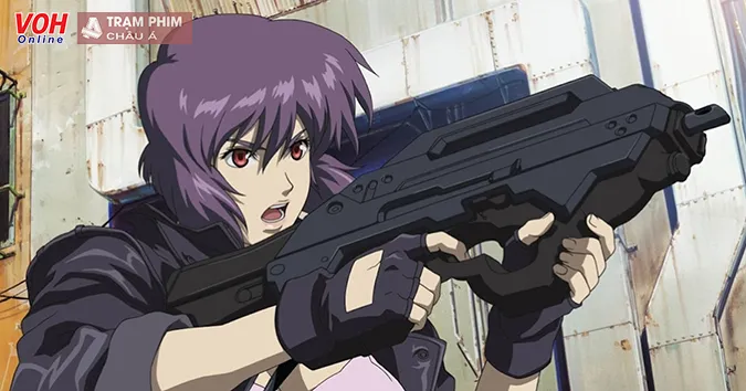 Nhân vật Motoko Kusanagi trong phim Ghost In The Shell