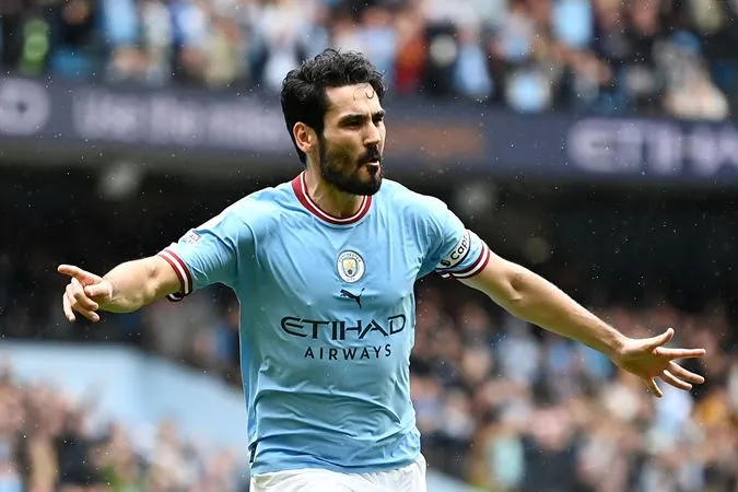 Ilkay Gundogan nói lời chia tay Man City - Ảnh: Internet