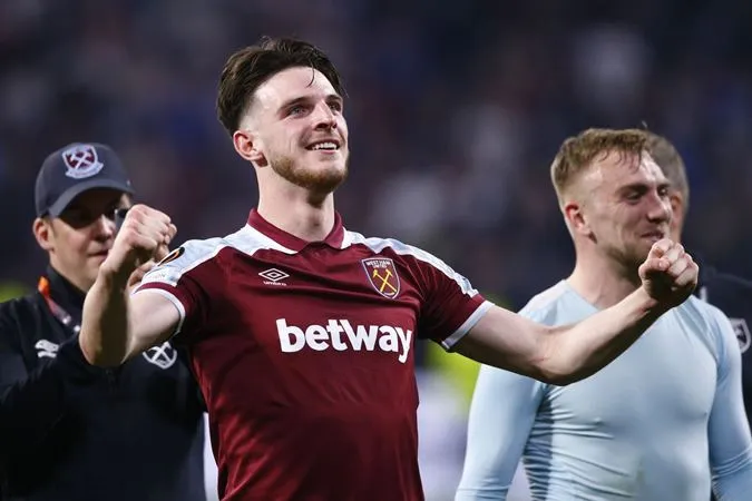 Declan Rice sắp thành người của Arsenal - Ảnh: Internet