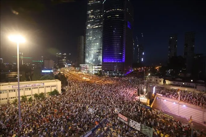 Israel: Biểu tình chống cải cách tư pháp không ngừng lan rộng 1