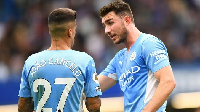 Joao Cancelo và Aymeric Laporte đang có tương lai mù mịt tại Man City - Ảnh: Internet