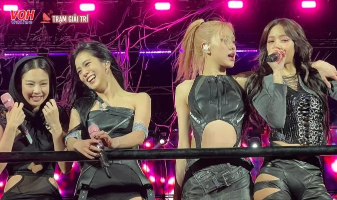 BLACKPINK nhuộm hồng sân khấu Hyde Park của London 6