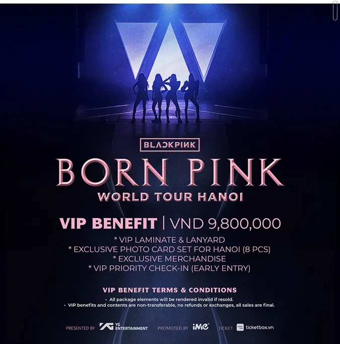 Giá vé concert BLACKPINK tại Hà Nội cao nhất gần 10 triệu, dân mạng tranh cãi vì nhiều điểm không hợp lý 2