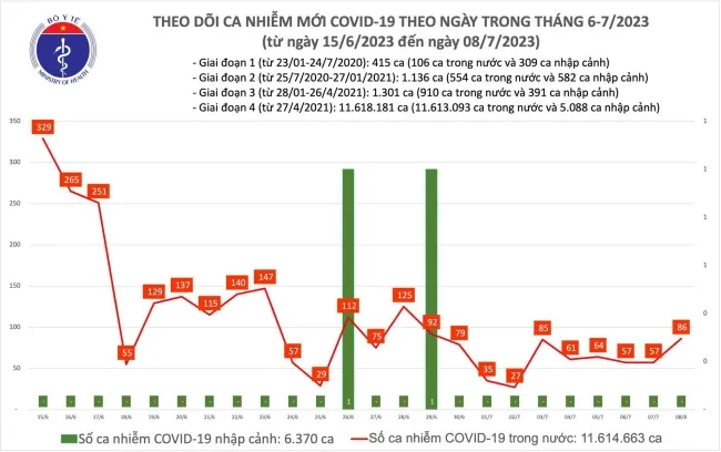 Tình hình Covid-19 tại Việt Nam thời gian qua