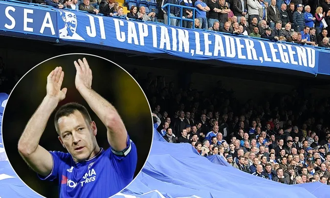 Dòng Tweet cập nhật của John Terry trên trang cá nhân của mình