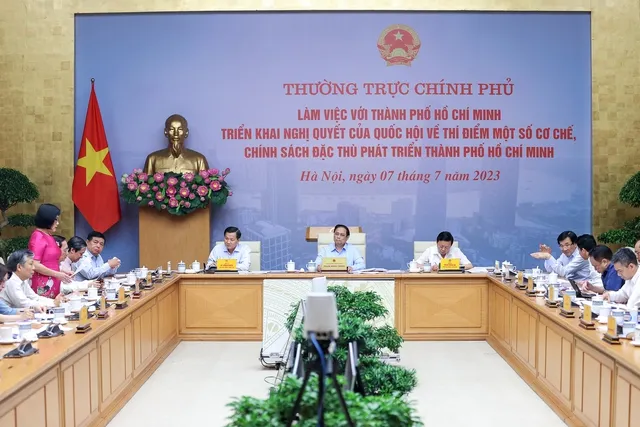 Thủ tướng: chậm nhất ngày 15/8 hoàn thành hướng dẫn chính sách đặc thù với TPHCM 1