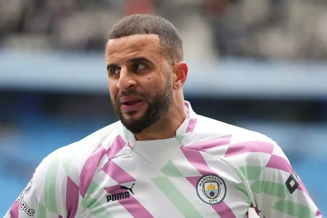 Kyle Walker để ngỏ khả năng rời Man City - Ảnh: Internet