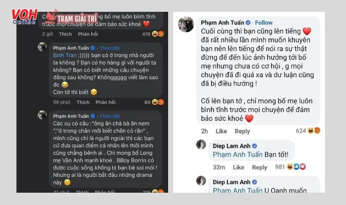 Diễn viên Anh Tuấn - Bạn Diệp Lâm Anh bị chỉ trích vì bênh vực doanh nhân Nghiêm Đức 3