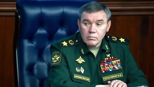 Ông Valery Gerasimov, Tổng tham mưu trưởng quân đội Nga. Ảnh: Reuters