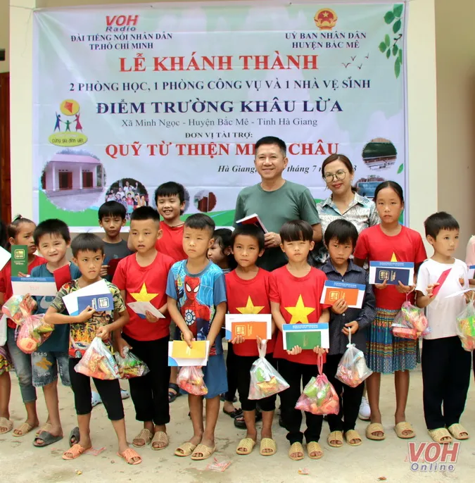 Sát cánh cùng gia đình Việt khánh thành điểm trường Khâu Lừa (Hà Giang) 2