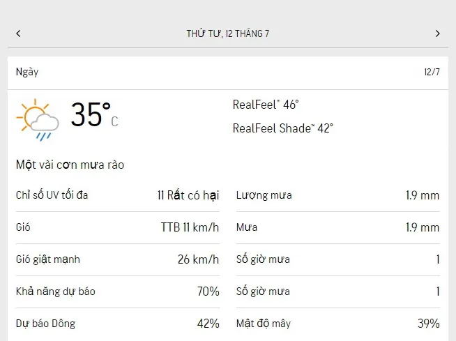 Dự báo thời tiết TPHCM 3 ngày tới (11/7-13/7/2023): nắng nóng, lượng UV tăng cao 3