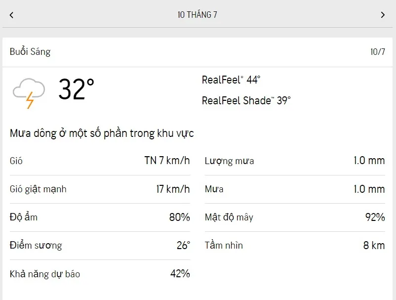 Dự báo thời tiết TPHCM hôm nay 10/7 và ngày mai 11/7/2023: Trời có nắng, giảm mưa 1