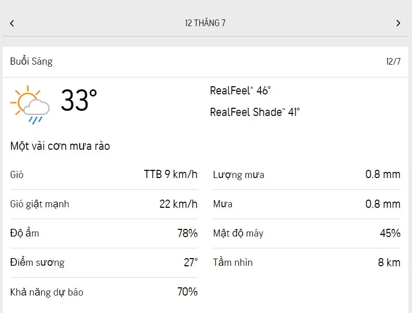 Dự báo thời tiết TPHCM hôm nay 11/7 và ngày mai 12/7/2023: Nắng nóng, lượng UV rất nguy hại 4