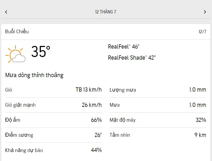 Dự báo thời tiết TPHCM hôm nay 11/7 và ngày mai 12/7/2023: Nắng nóng, lượng UV rất nguy hại 5