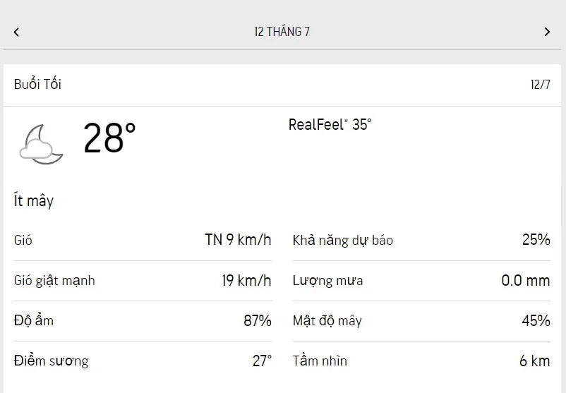 Dự báo thời tiết TPHCM hôm nay 12/7 và ngày mai 13/7/2023: Nắng gián đoạn, thỉnh thoảng có mưa rào 3