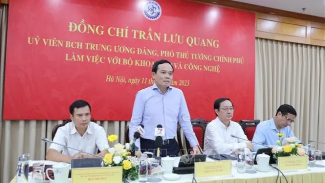 Phó Thủ tướng: Làm khoa học và công nghệ nhưng không máy móc, phải thực chất 1