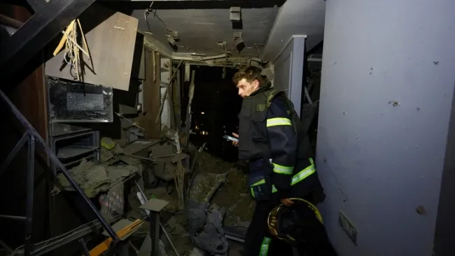 Kiev liên tục bị máy bay không người lái tấn công 1