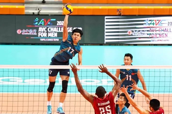 Bóng chuyền nam Việt Nam hụt vé Chung kết AVC Challenge Cup sau trận thua ngược