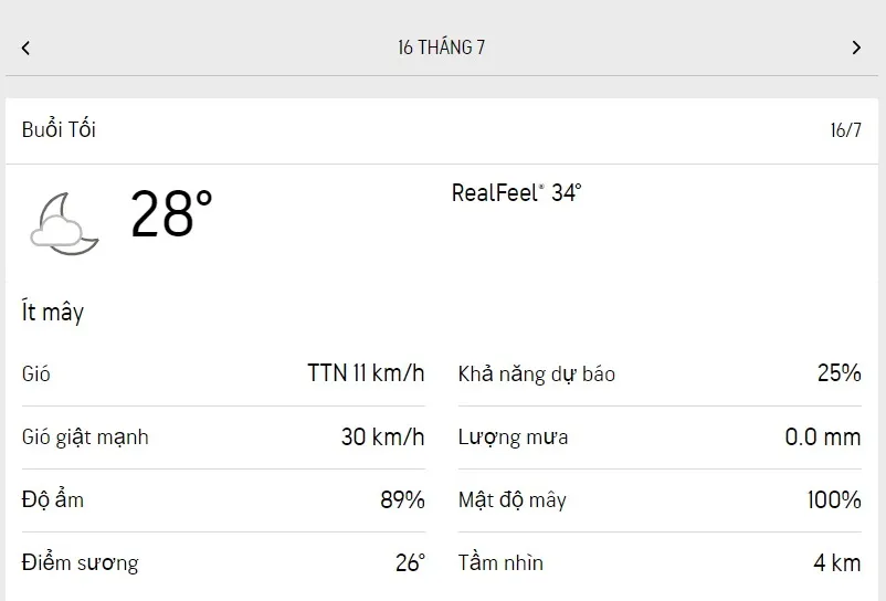 Dự báo thời tiết TPHCM hôm nay 16/7 và ngày mai 17/7/2023: Trời nóng, thỉnh thoảng có mưa rào 3