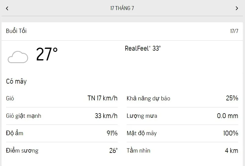Dự báo thời tiết TPHCM hôm nay 16/7 và ngày mai 17/7/2023: Trời nóng, thỉnh thoảng có mưa rào 6
