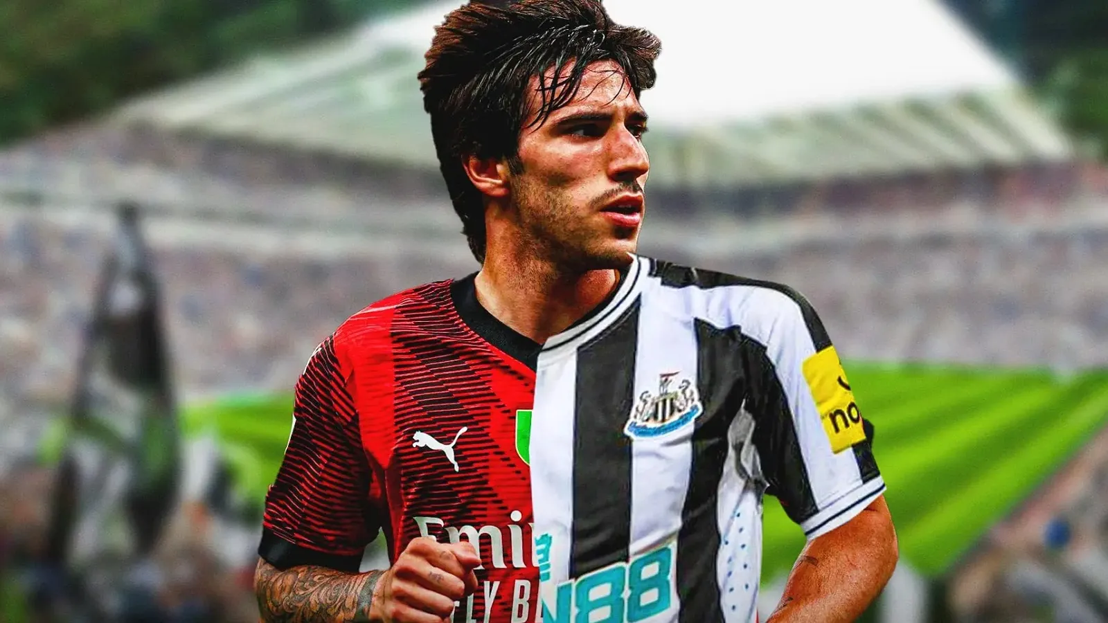 Tonali rời Milan để đến Newcastle