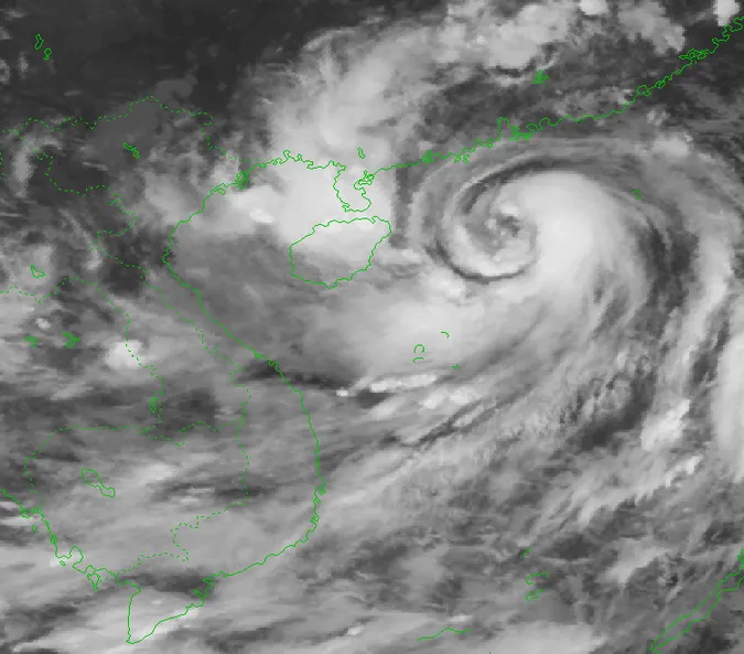 Bão số 1 giật cấp 14, dự báo sẽ suy yếu dần từ ngày 18/7 1