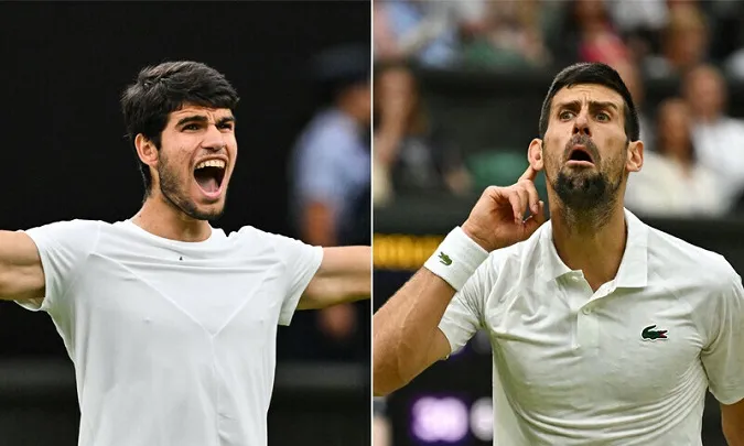 Link xem trực tiếp Bán kết Wimbledon 2023: Carlos Alcaraz vs Novak Djokovic (20h00 ngày 16/7)