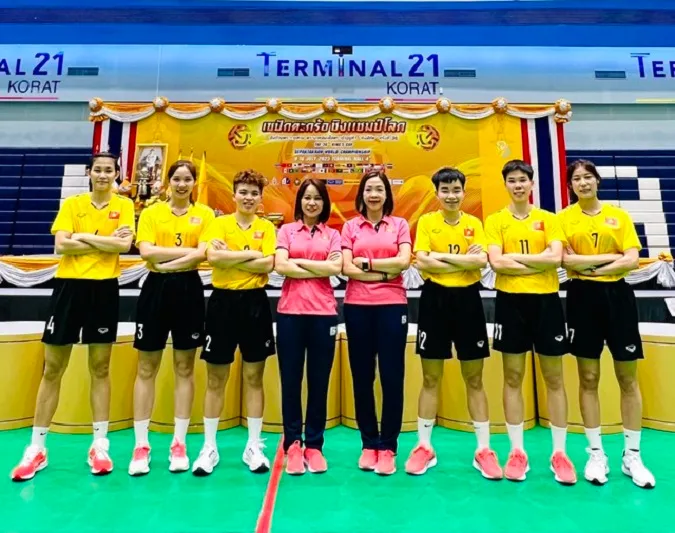 Cầu mây nữ Việt Nam 2 năm liên tiếp vô địch thế giới nội dung 4 người