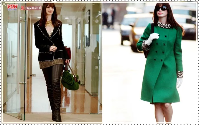 Gu thời trang cao cấp của Anne Hathaway trong phim