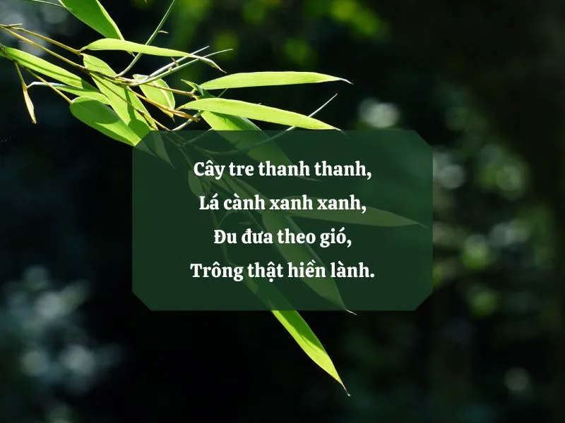 18 bài thơ cây tre Việt Nam thể hiện tình yêu quê hương, đất nước 7