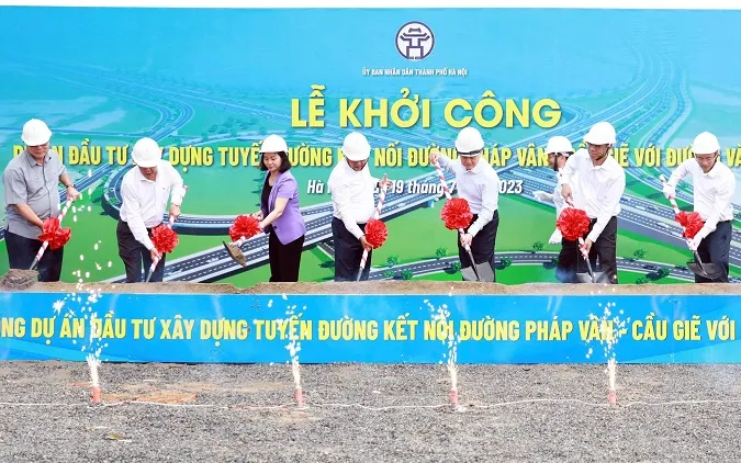 Hà Nội: Khởi công đường nối cao tốc Pháp Vân - Cầu Giẽ với Vành đai 3 1