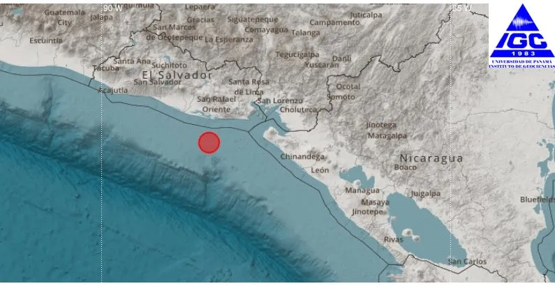 Động đất mạnh 6,6 độ richter ngoài khơi Trung Mỹ 1