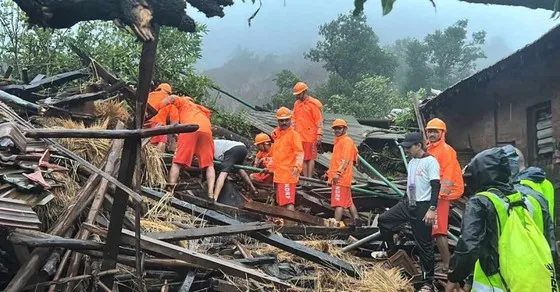 Lở đất ở Ấn Độ, hàng trăm người mất tích 1