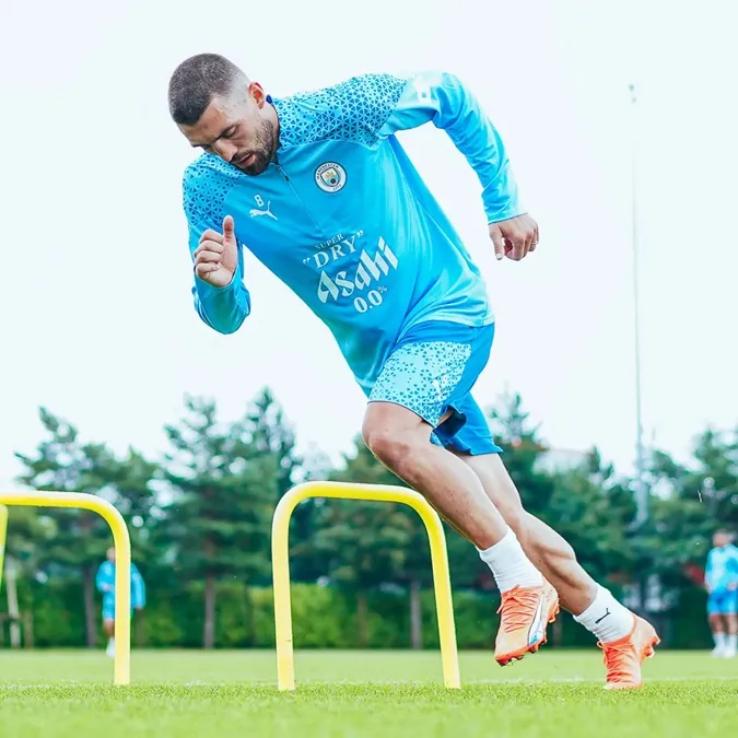 Tân binh Mateo Kovacic có tên trong danh sách du đấu của Man City. Ảnh: Internet