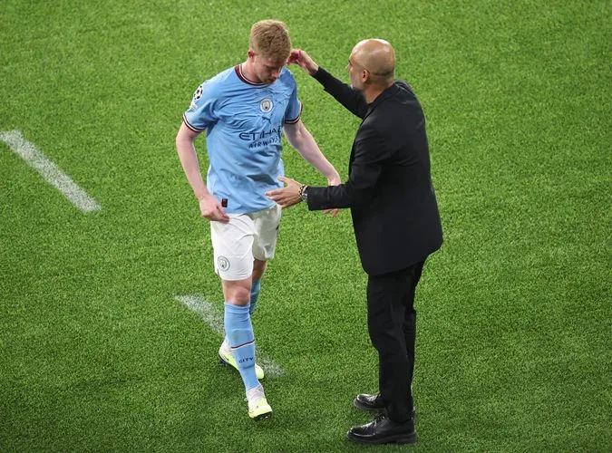 Pep Guardiola làm rõ tình hình chấn thương của De Bruyne 1