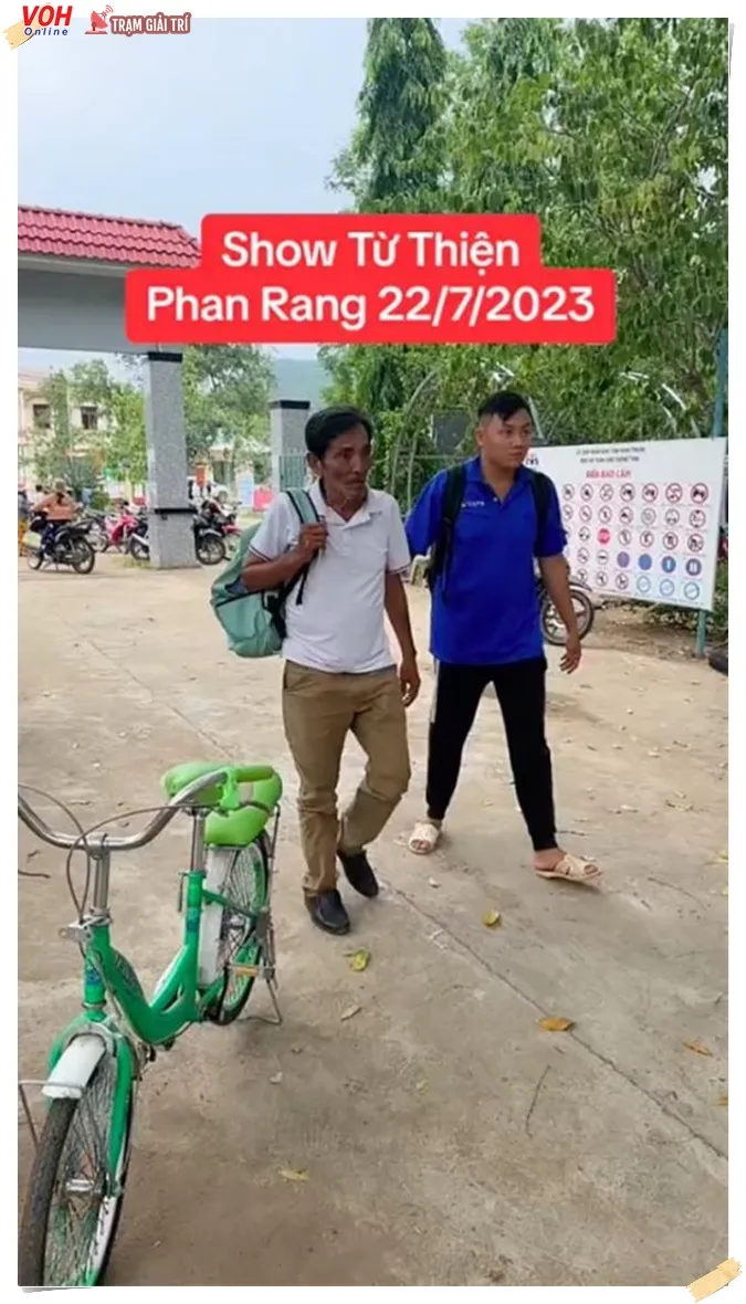 Ông đã có mặt ở Phan Rang theo đúng lịch trình