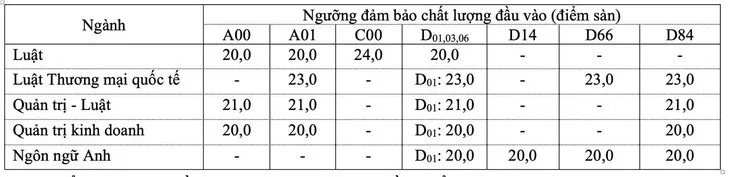 đại học luật