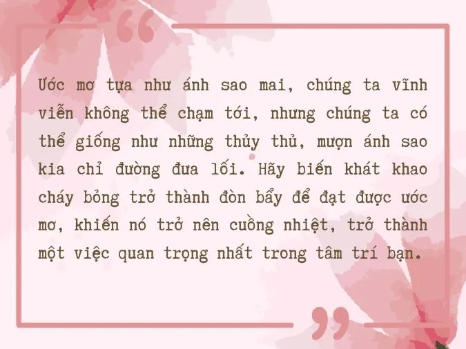 Những trích dẫn trong “999 lá thư gửi cho chính mình” chạm đến trái tim 9