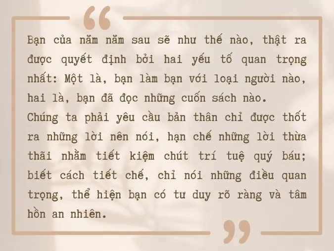 Những trích dẫn trong “999 lá thư gửi cho chính mình” chạm đến trái tim 10